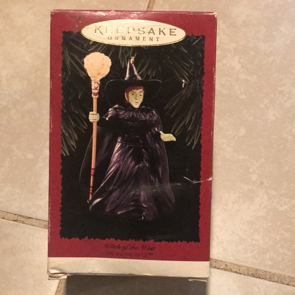 VINTAGE 1996 WITCH OF THE WEST THE WIZARD OF OZ ORNAMENT - Picture 15 of 17
